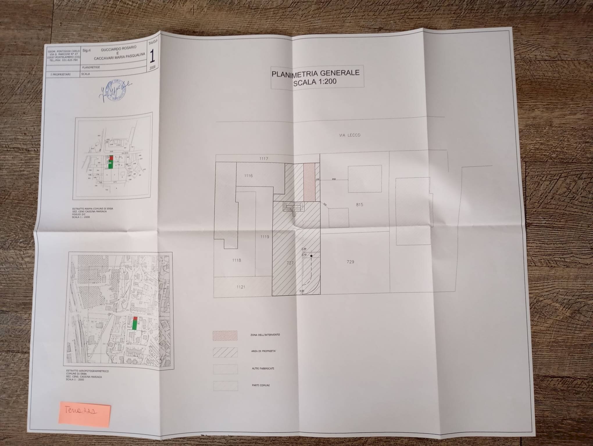Villa via Lecco, 14/C, Erba - floor plans 1