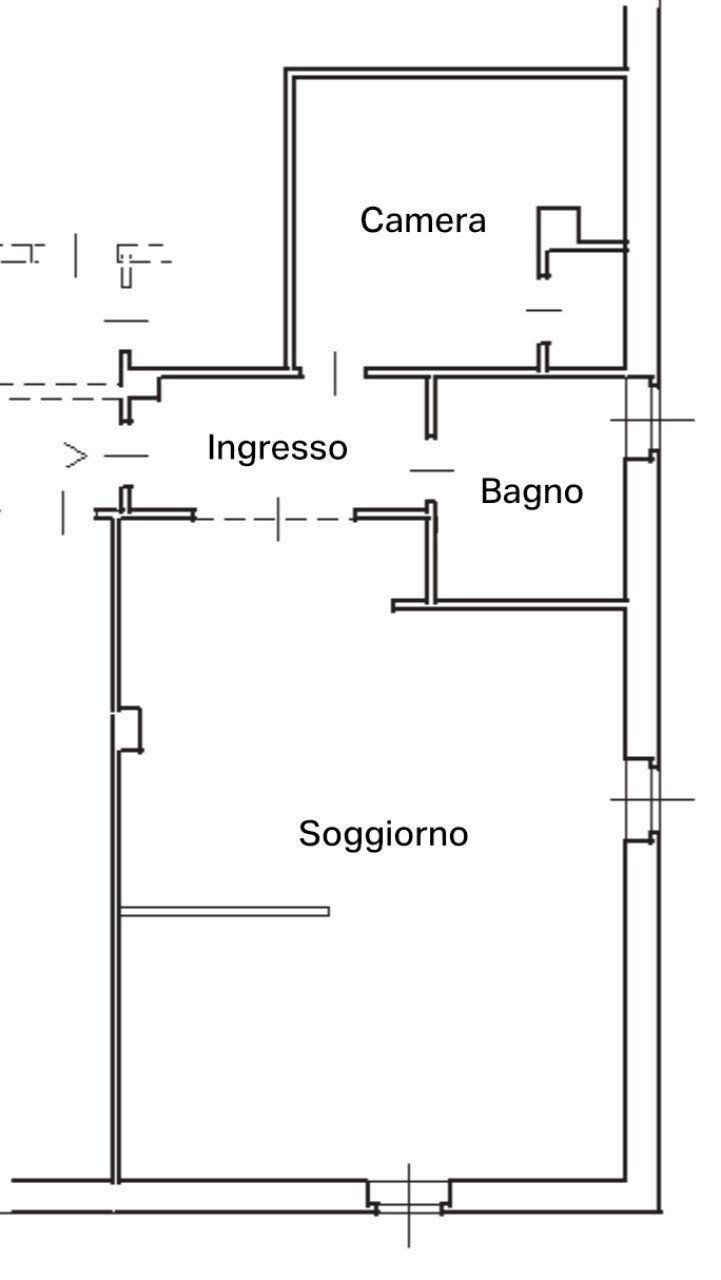 Attico piazza Don Paolo Albera, 9, Torino (zona Aurora) - planimetria 1