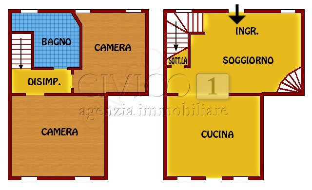 PLANIMETRIA - Casa indipendente Via Fiume, Piazzola sul Brenta - planimetria 1