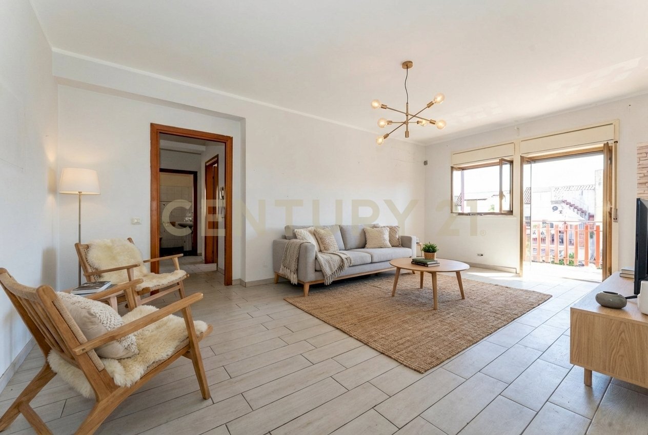 soggiorno via macaluso 1.jpg - Trilocale Via Firenze 112, Aci Castello - foto 1