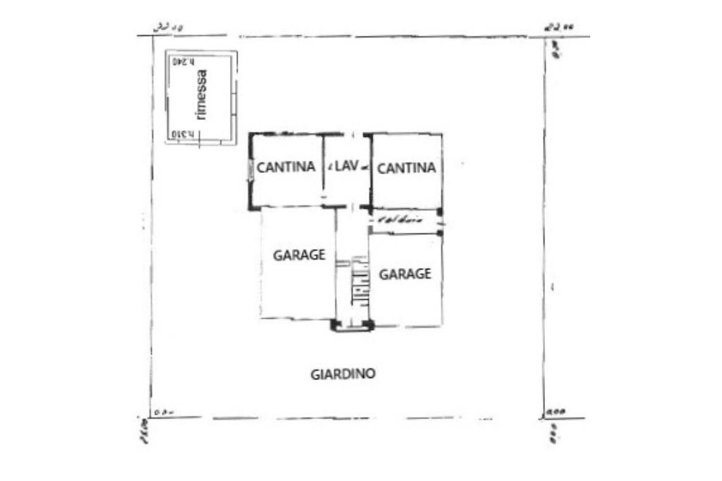 Independent house Via pascoli, Rio Saliceto - floor plans 1