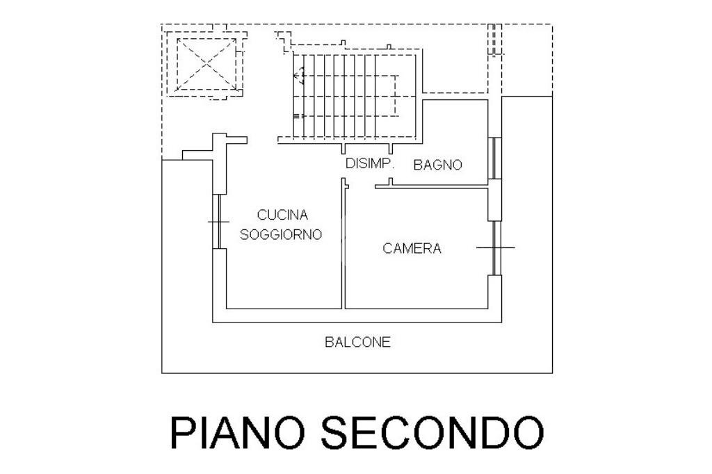 Bilocale Via provinciale cuneo, frazione Villanovetta, Verzuolo - planimetria 1