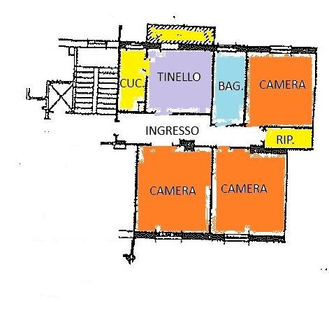 Four-room apartment Bologna (neighborhood Bolognina) - photo 2