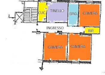 Four-room apartment Bologna (neighborhood Bolognina) - photo 2