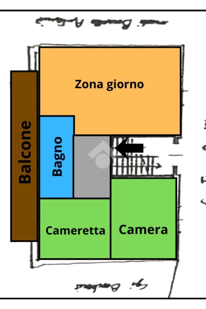 Quadrilocale Via Generale Perotti, Borgaro Torinese - planimetria 1