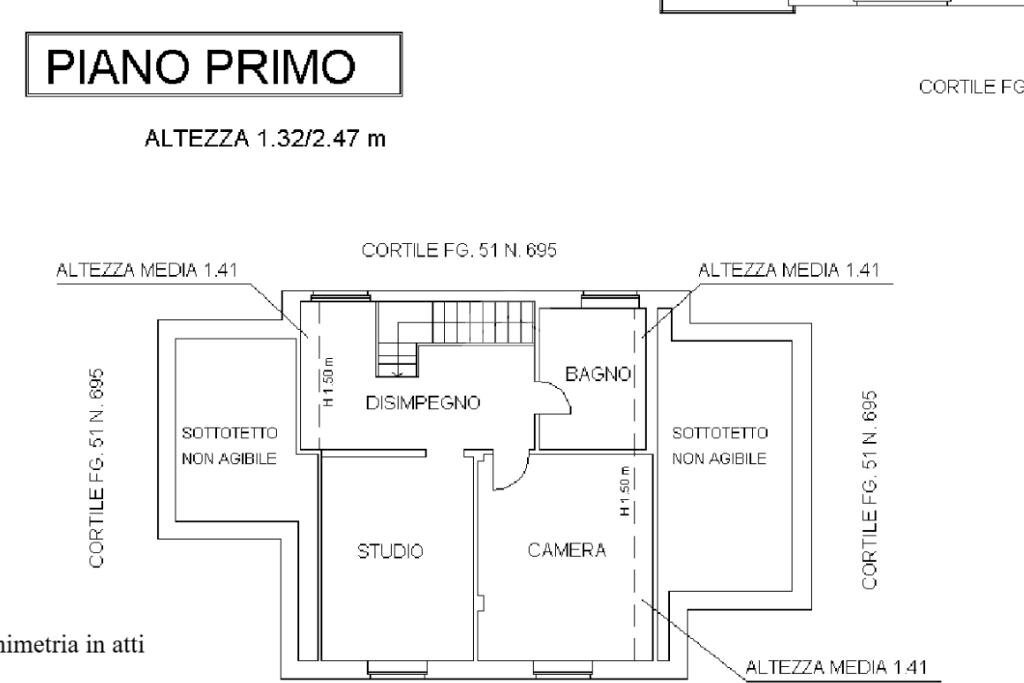 Villa Via giorcelli, Coazze - floor plans 1