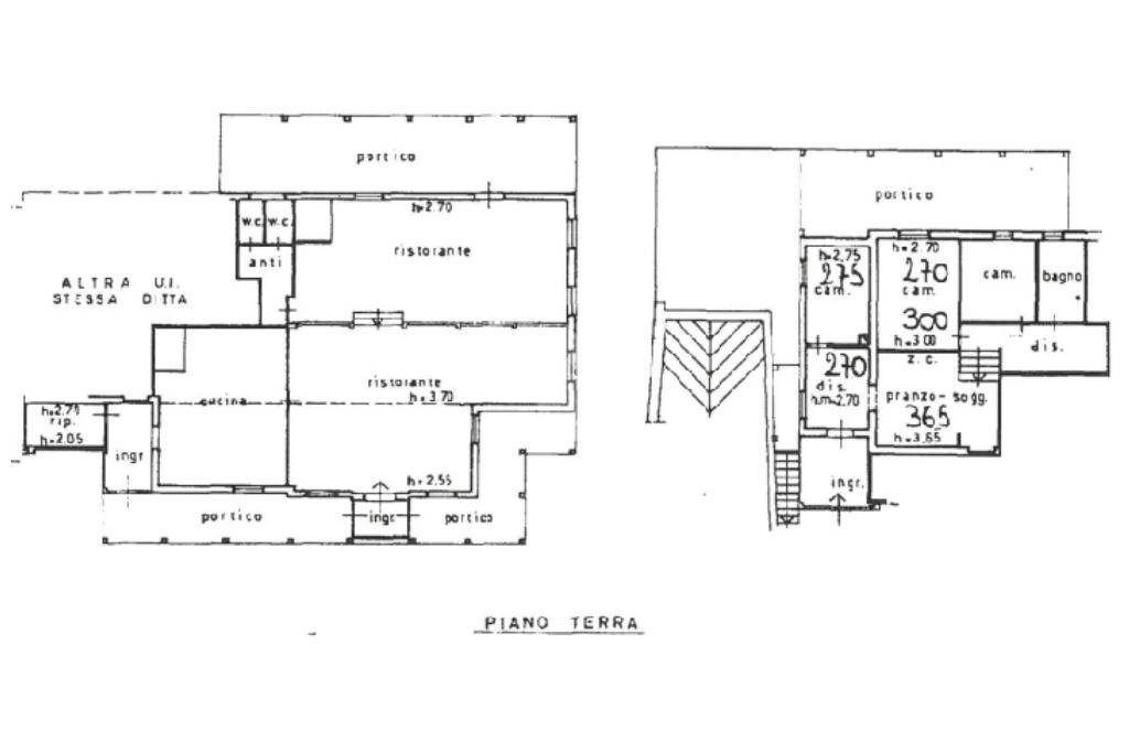 Villa Via roma, Saludecio - planimetria 1