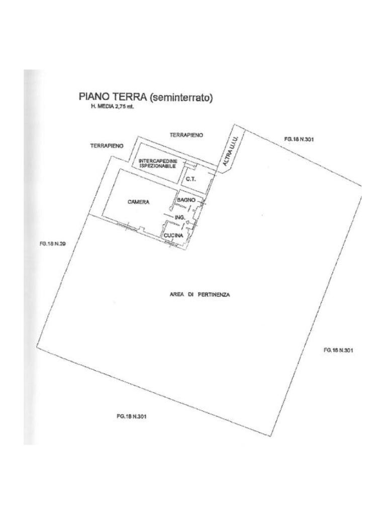 Casa semi indipendente Via Torino, Pino Torinese - planimetria 1