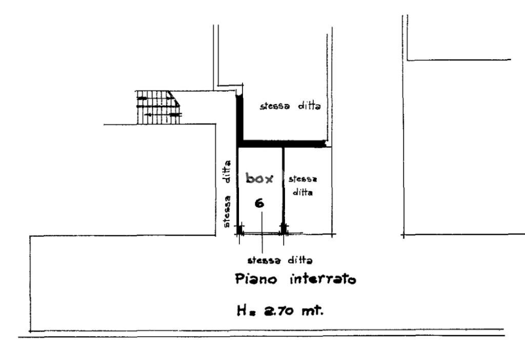 Box Via Fratelli Cervi, Giaveno - planimetria 1