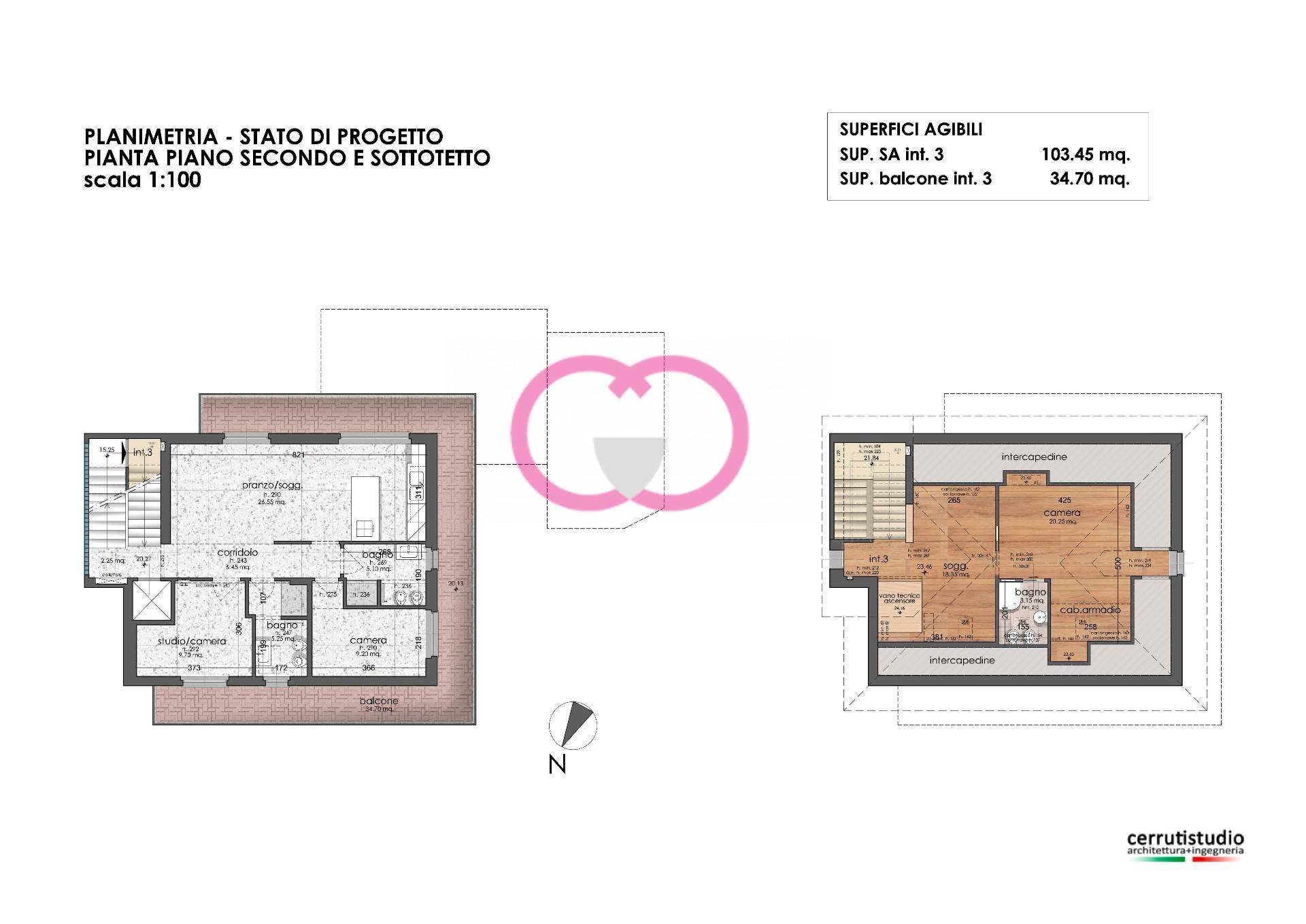 Foto 22 - Appartamento Via Vittorio Veneto, Celle Ligure - planimetria 1