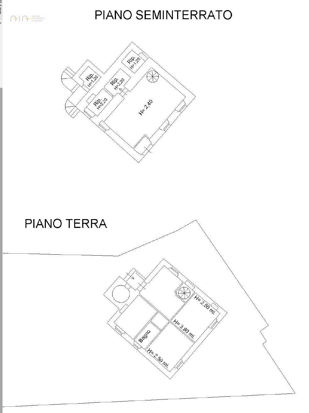 Foto 17 - Independent house C.da Santa Lucia
 
12, Force - floor plans 1