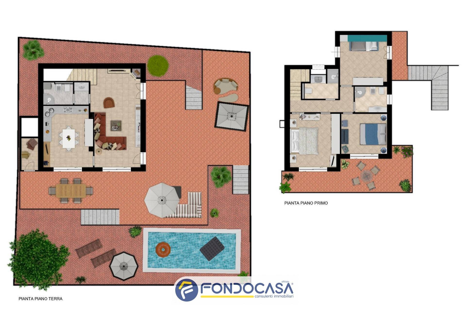 Foto 39 - Villa Via Orizzonte, Andora - planimetria 1