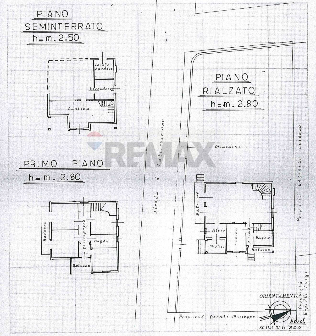 Pianta 2D - Villa Via Torino
 
2, Piario - planimetria 1