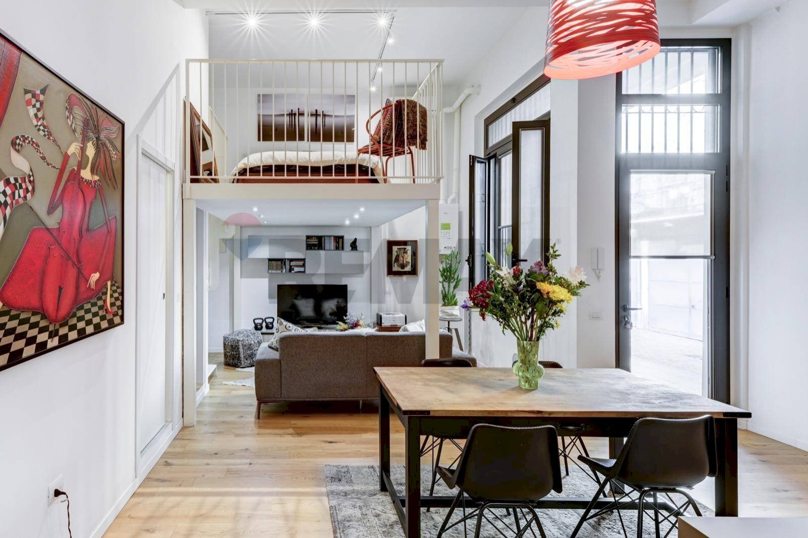 Sala da pranzo - Loft Via Ampere
 
122, Milano - foto 2