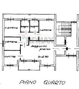 Pianta 2D - Quadrilocale VIA RODARI
 
35, Varese - planimetria 1