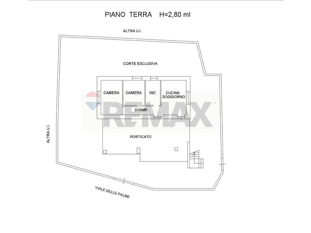 Pianta 2D - Villa Viale delle Palme
 
10, Manfredonia - planimetria 1