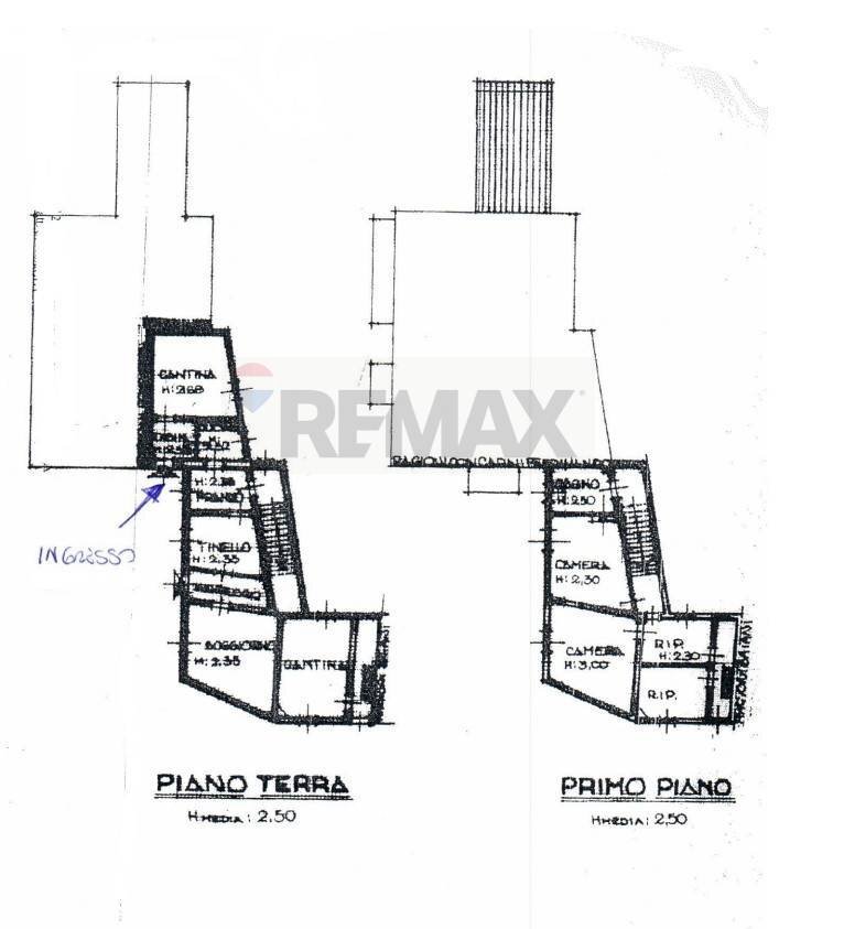Pianta 2D - Casa semi indipendente Frazione Sant'Andrea
 
89, Busseto - planimetria 1
