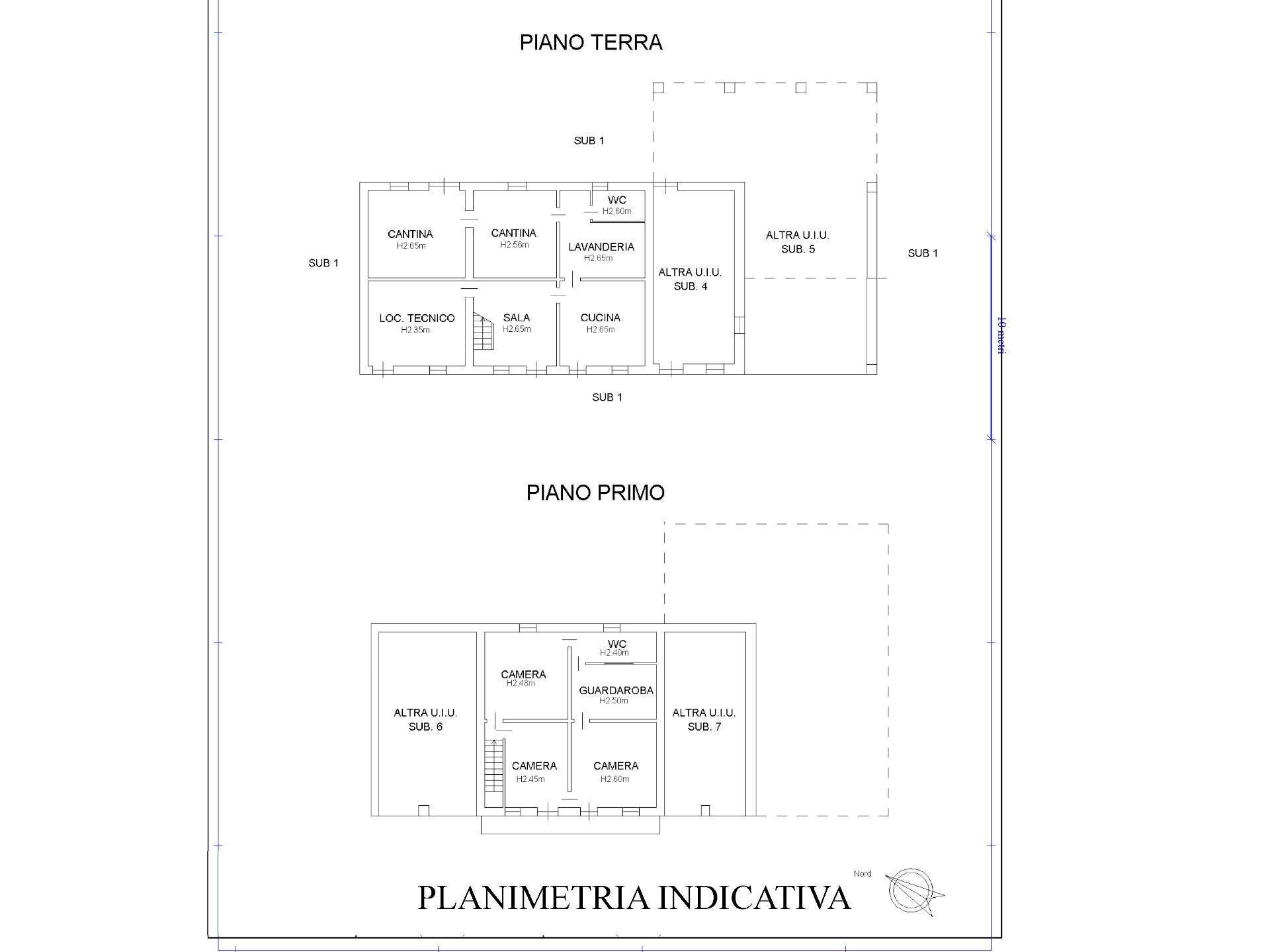 Foto 36 - Rustico Strada Villanova, Castagneto Po - planimetria 1