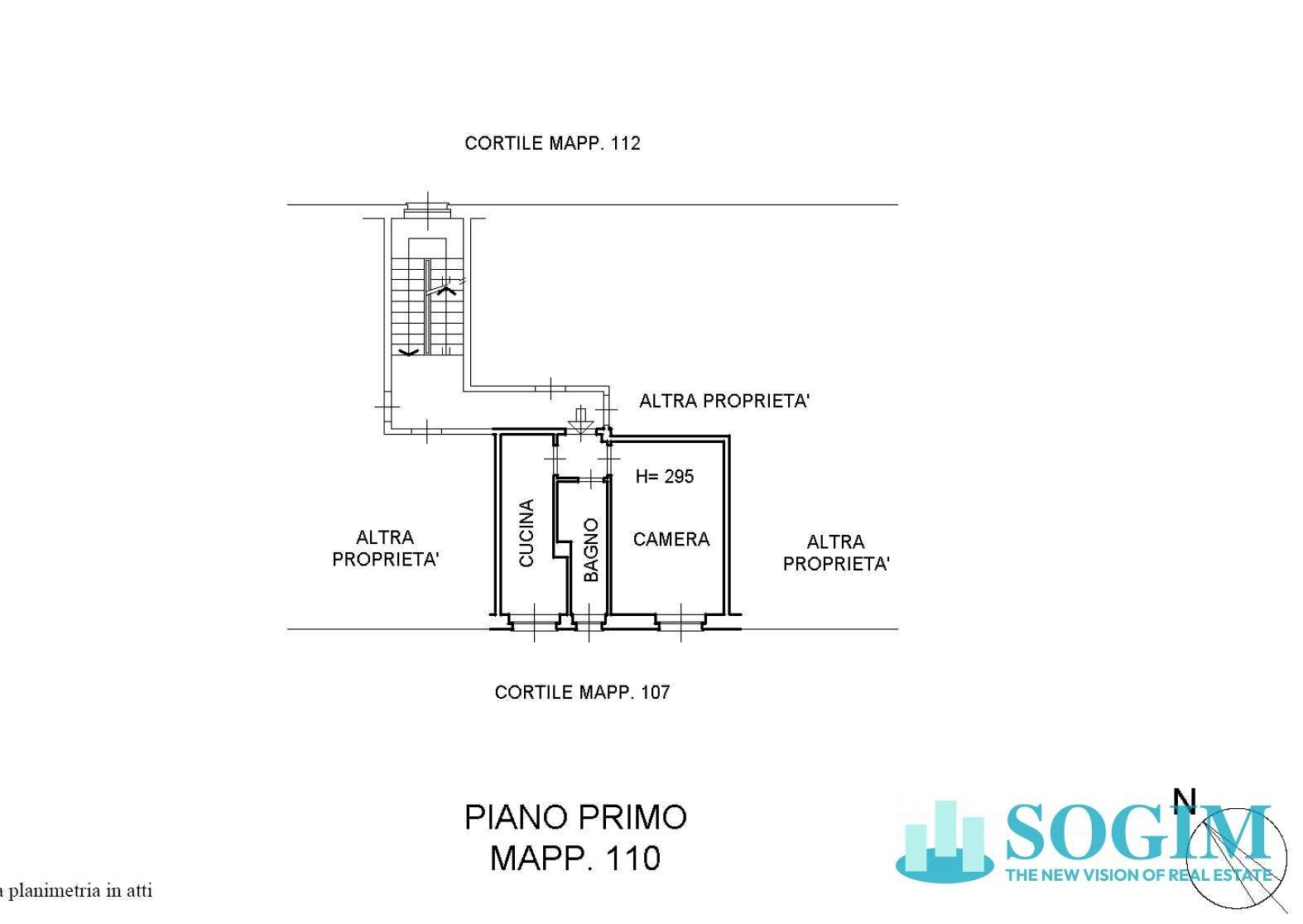 Foto 36 - Monolocale Via Privata Scipione Piattoli
 
3, Milano - planimetria 1