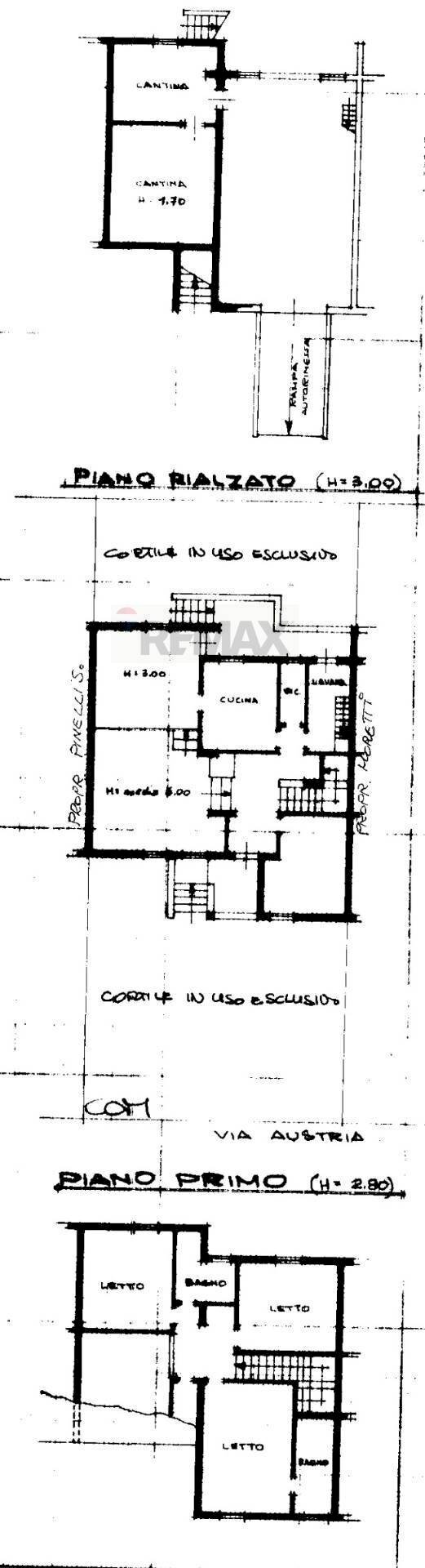 Pianta 2D - Villa a Schiera VIA AUSTRIA
 
35, Carpi - planimetria 1