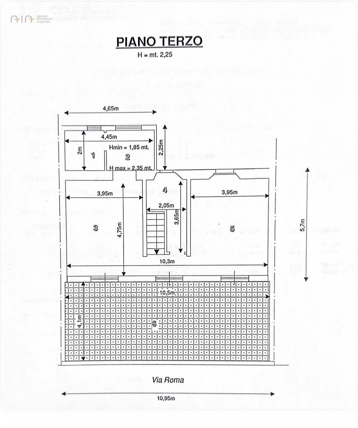 Foto 15 - Two-room apartment Via Roma
 
57, San Benedetto del Tronto - floor plans 1