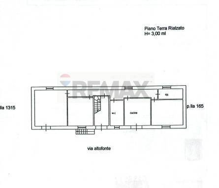 Pianta 2D - Appartamento via altofonte
 
40, Monreale - planimetria 1