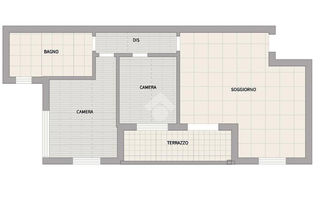 Trilocale Via Oriana Fallaci, Molinella - planimetria 1
