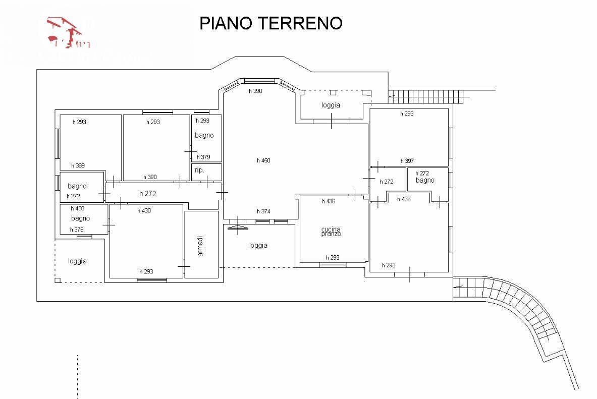 Foto 61 - Villa via del Lago
 
1, Londa - planimetria 1