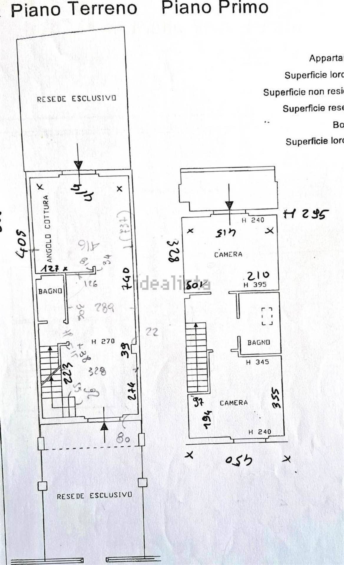 Foto 14 - Villa a Schiera Via Trebbio, Montespertoli - planimetria 1