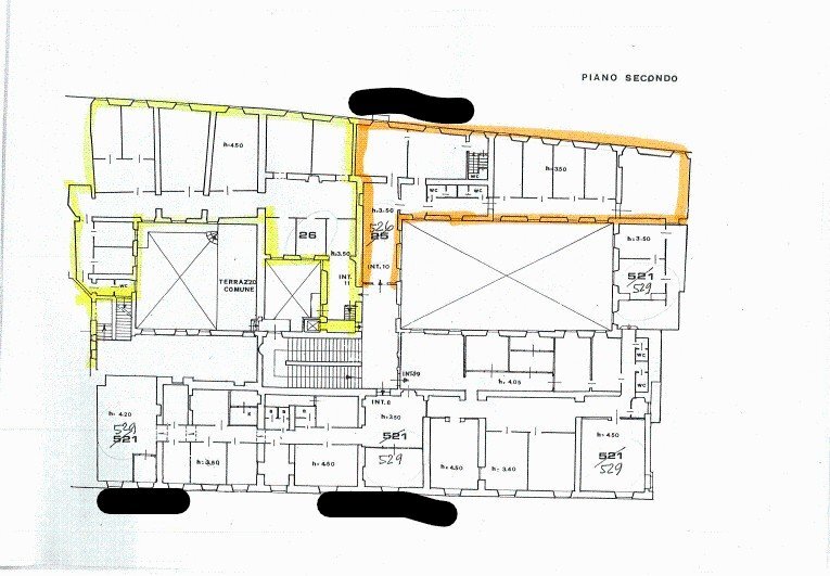 Office via del Teatro Valle, 19, Roma (neighborhood Centro Storico) - floor plans 1
