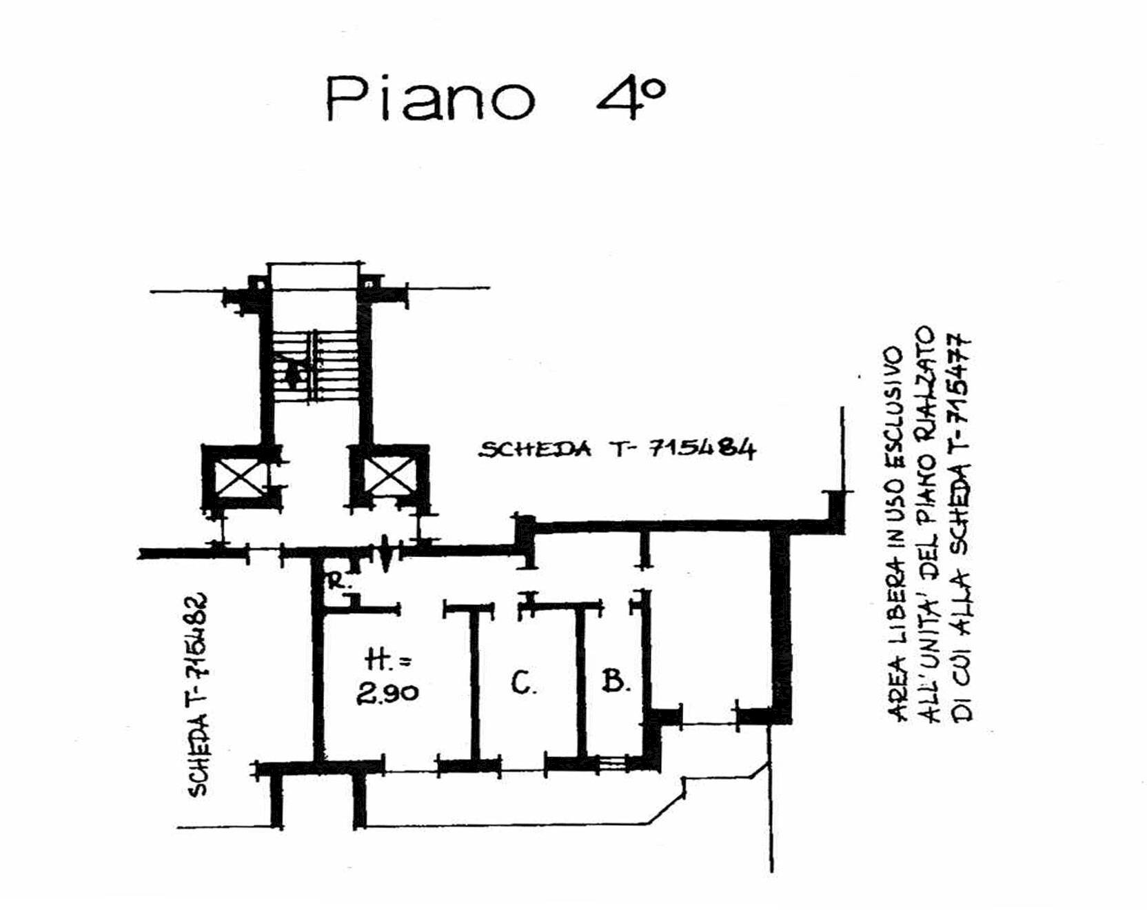 Bilocale via Luigi Soderini, 35, Milano (zona Lorenteggio) - planimetria 1