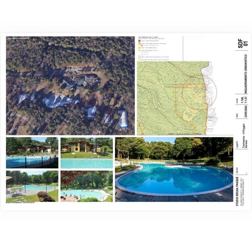 Piscina - Agritourism via al Poggio, Luvinate - photo 1