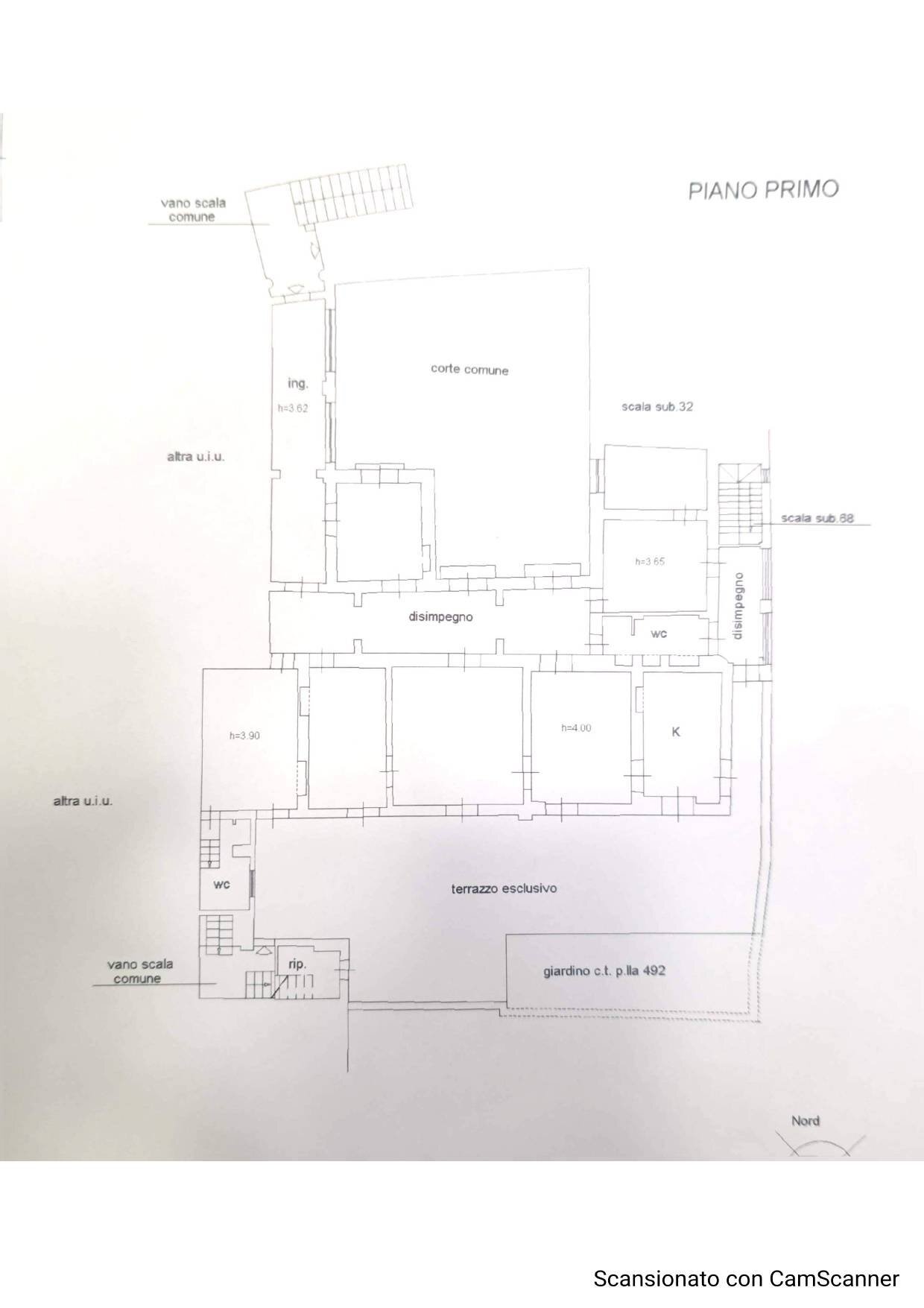 Foto 30 - Appartamento Corso Umberto I
 
56, Cava de' Tirreni - planimetria 1