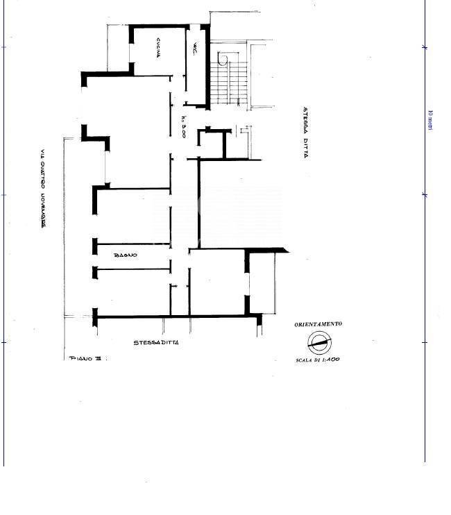Foto 37 - Appartamento Via IV Novembre
 
11, Tarquinia - planimetria 1