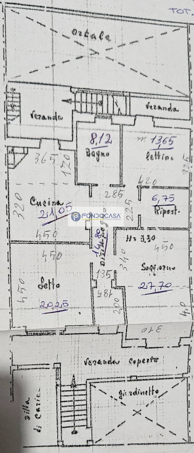 Foto 52 - Villa Via Torino
 
100, Ruffano - floor plans 1