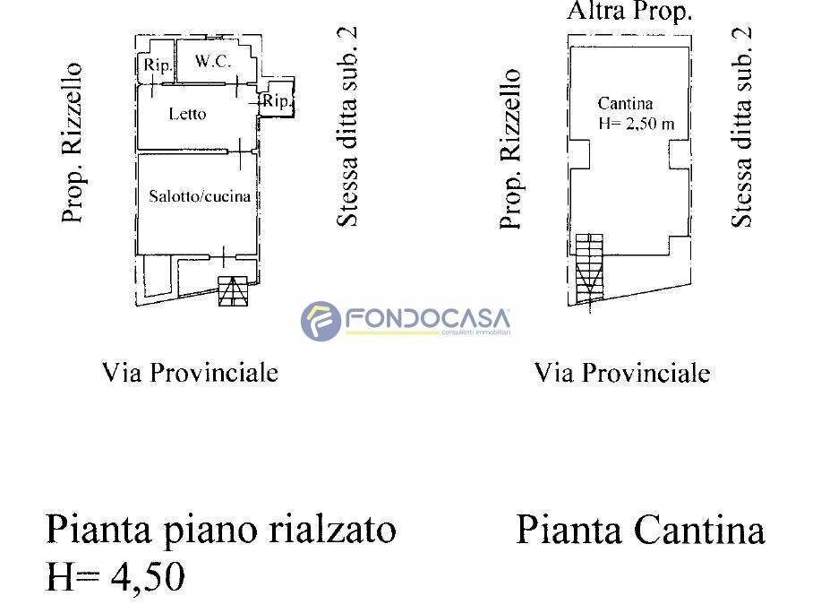 Foto 26 - Casa indipendente via Provinciale
 
70, Miggiano - planimetria 1