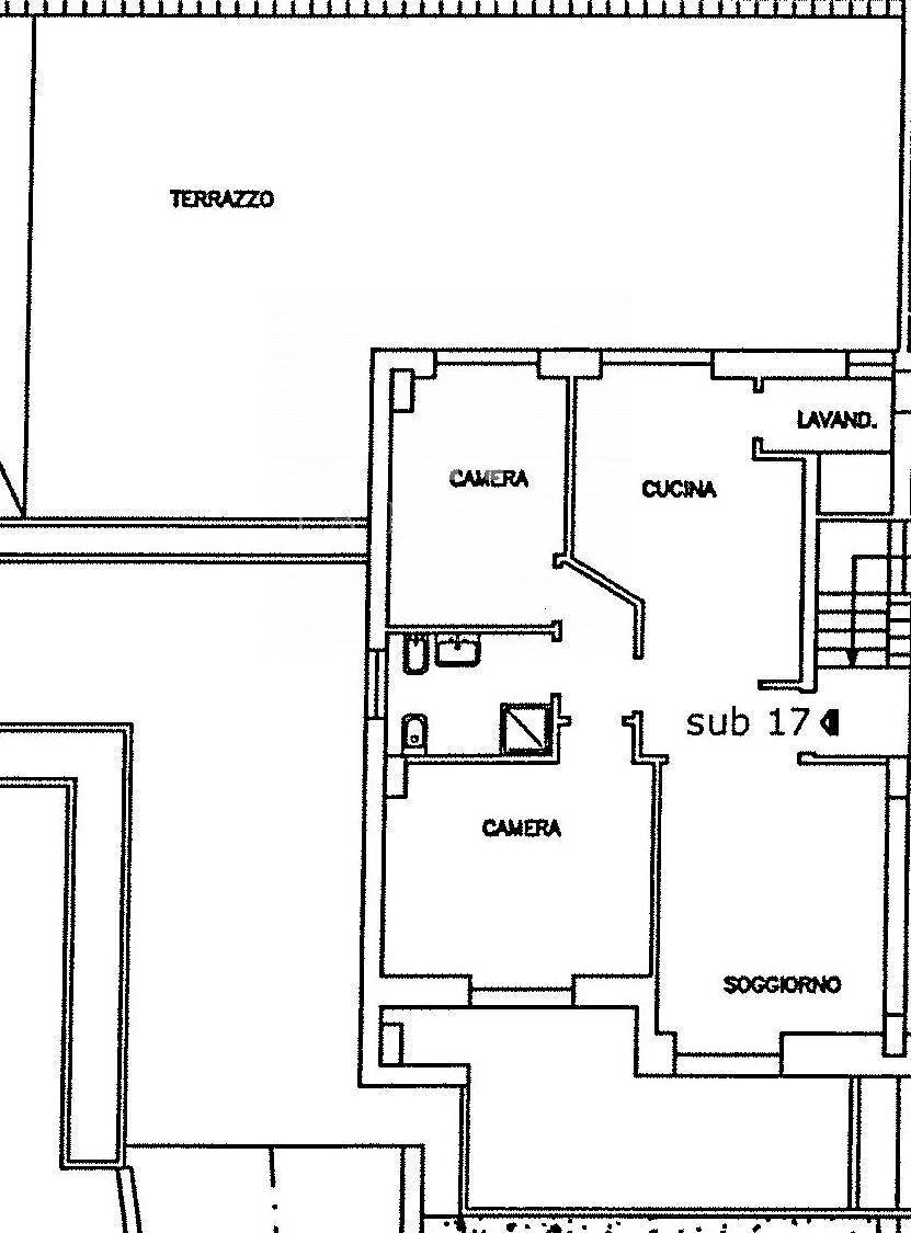 Foto 6 - Trilocale Via Belpulsi, Campobasso - planimetria 1