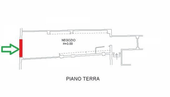 Stationery - Bookshop Bologna (neighborhood Centro Storico) - floor plans 1