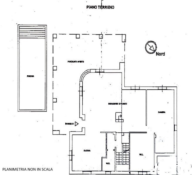 Villa Loc. Viatosto, 58 L, Asti - planimetria 1