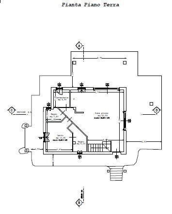 Villa Località Primaguardia, 1, Castelsardo - planimetria 1