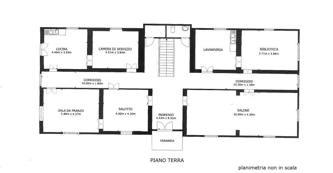 Villa via Bruno Graziani, 6, Alessandria - planimetria 1