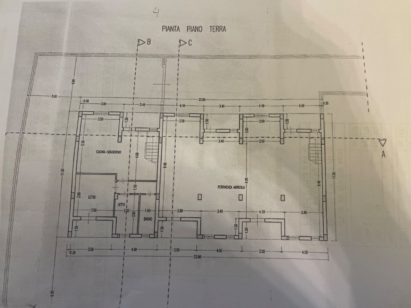 Rustico via Orta Corcia, Angri - planimetria 1