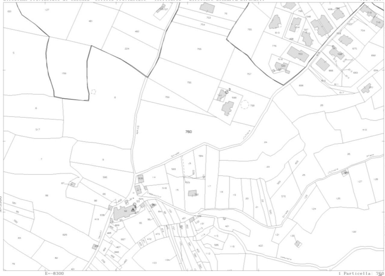 Villa via Palmente, 42, Rogliano - floor plans 1