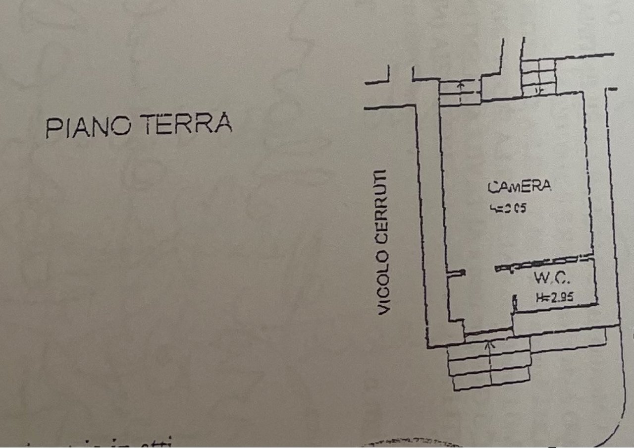 Trilocale vicolo Caruso, 17, Altavilla Silentina - planimetria 1