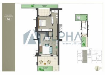 Planimetria - Trilocale via Faenza, Cesena - foto 5