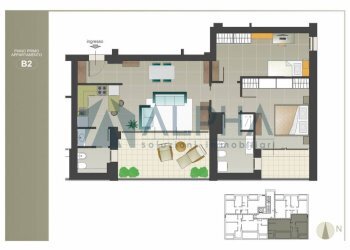 Planimetria - Trilocale via Faenza, Cesena - foto 6