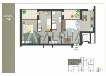 Planimetria - Trilocale via Faenza, Cesena - foto 7