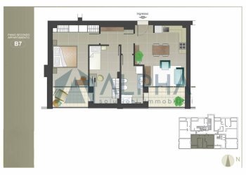 Planimetria - Trilocale via Faenza, Cesena - foto 10