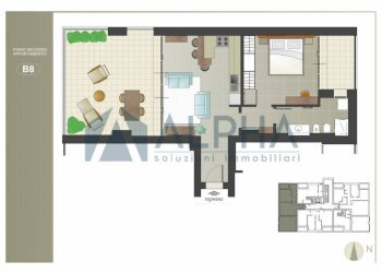 Planimetria - Trilocale via Faenza, Cesena - foto 11