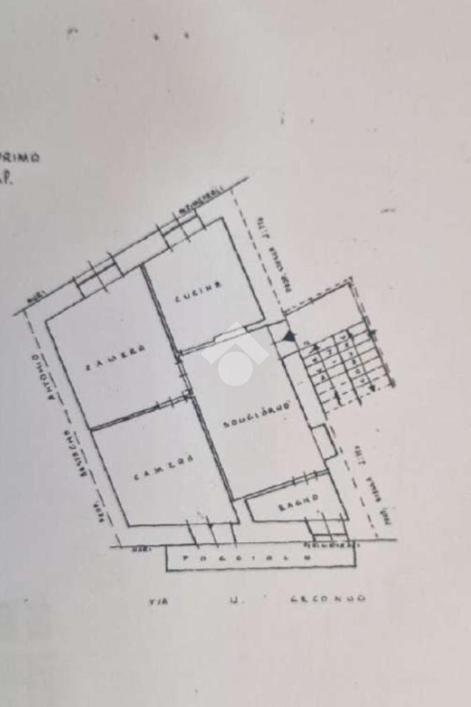 Appartamento Via Ugo Secondo Partigiano, Badalucco - planimetria 1